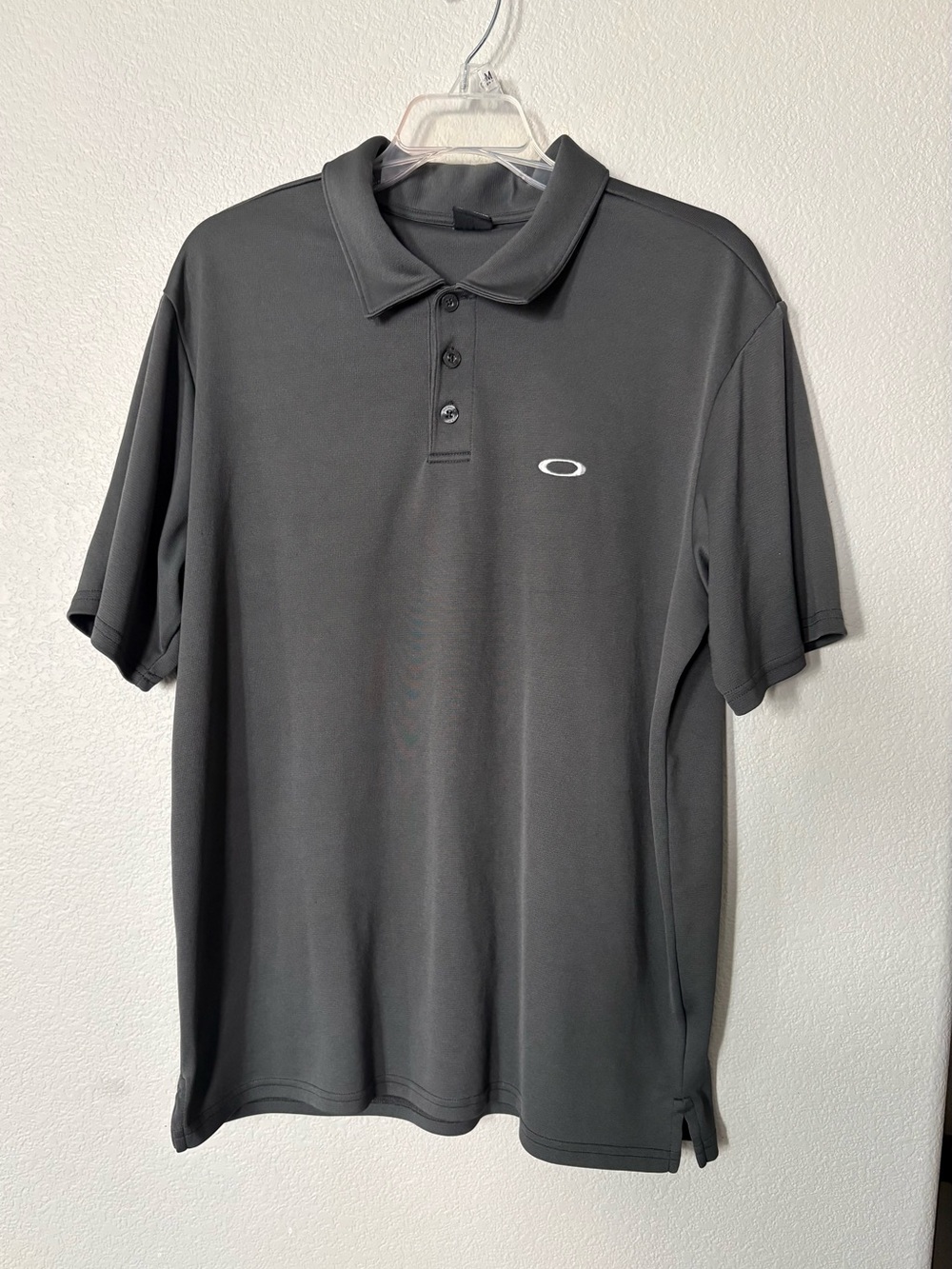 Oakley Men's Dark Gray Performance Polo